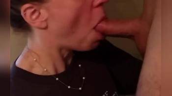 video of Close up of wife sucking dick