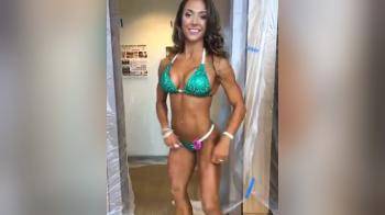video of Fitness chick show off #2