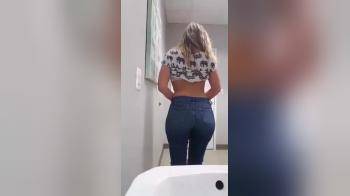 video of pants down and spreading her ass flash