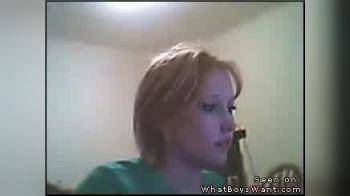 video of blonde 'bate