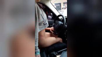 video of While driving thru public street sex in the car