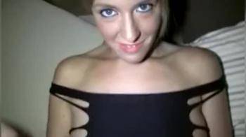 video of teasing that cock with her pussy