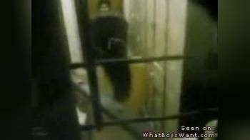video of voyeur in cops station