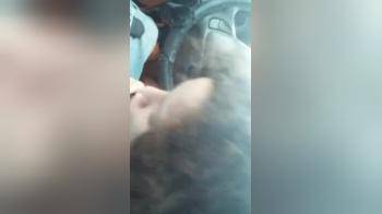 video of sucking black cock in the car