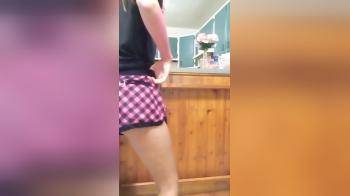 video of girl in nice lingerie