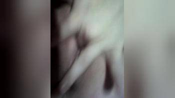 video of short close up clit fingering
