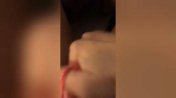 video of Snapchat Girl flashing her tight shaved pussy