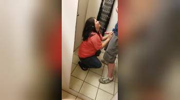 video of changing room blowjob