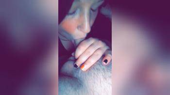 video of Snapchat Sucking this monster cock