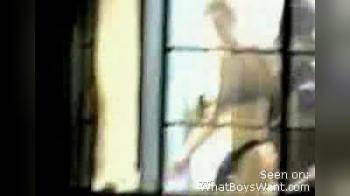 video of Dorm window