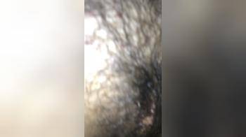 video of Very hairy pussy close up