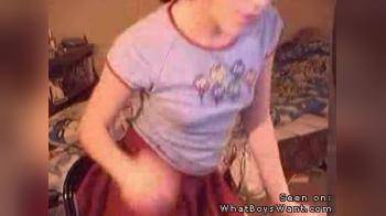 video of Chick In Short Skirt