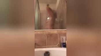 video of Filming my wife showering while I take a bath #3