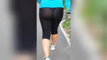 video of Following this mom in her fitness clothing 