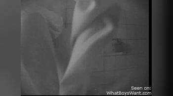 video of Spycam in bathroom