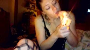 video of Stoner girl fucking her bf after blowjob