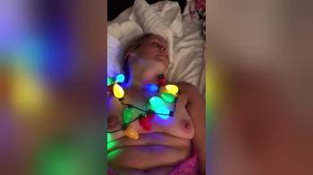video of My wife christmas lights bate