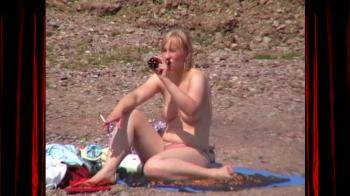 video of Mira on Topless Beach