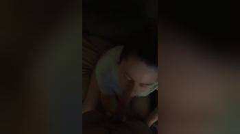 video of Couldn’t stop deepthroating swallowed my cum