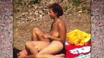 video of Schwabbel Topless on a Beach