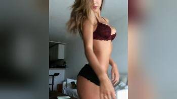 video of OMG perfect girl in lingerie teasing
