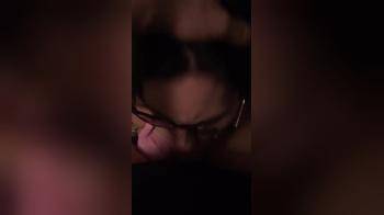 video of Late Night blowjob with a good Cumshot!!