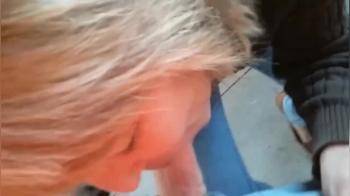video of Close up short haired blonde cocksucking 