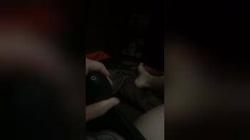 video of Snapchat tattooed pussy playing with her toy