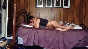 video of sex on single bed doggy style 