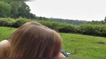 video of young German having fun in the park