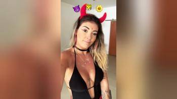 video of Latina on snapchat with hot GF's