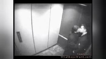 video of elevator blowjob