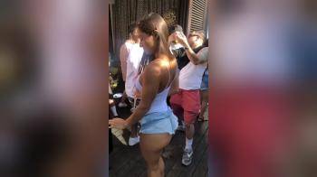 video of Dancing girl shake that booty
