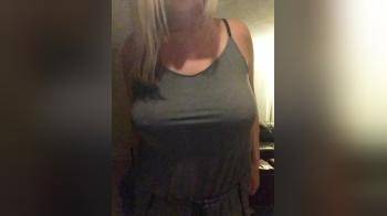 video of Showing big tits and horny nipples 