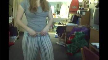 video of strip down naked in her messy room