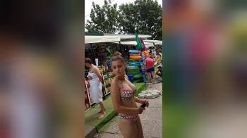 video of Hot latina girl in bikini