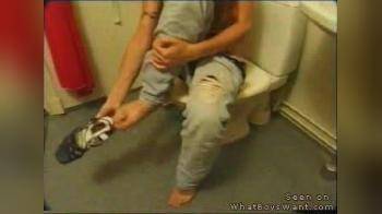 video of vibrator in bathroom