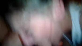 video of Slut choking on his cock
