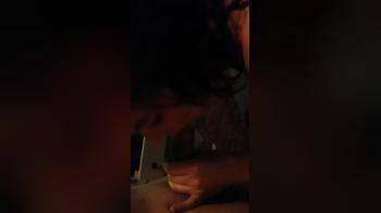 video of Brunette blowjob