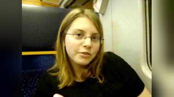 video of German masturbates in train