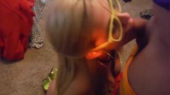 video of slutty blonde getting it on with her boyfriend