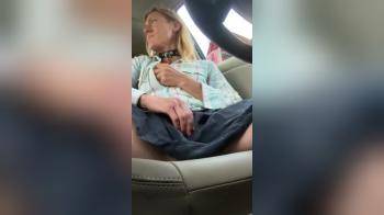 video of Playing in the car for you babe