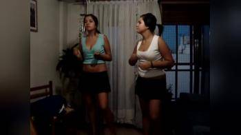 video of VILLERAS two girls dancing