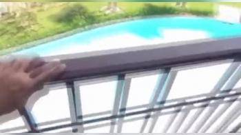 video of fucking in public on vacation balcony 