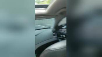 video of Masturbating on sunroof of the car