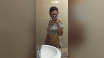 video of marilyn strips naked in her bathroom
