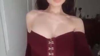 video of Flashing those amazing tits