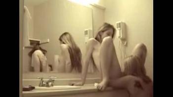 video of Eating Jen's pussy in bathroom b4 she eats mine 