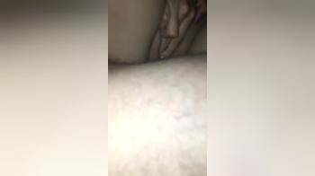 video of Fucking my girls sideways love how she fingers herself