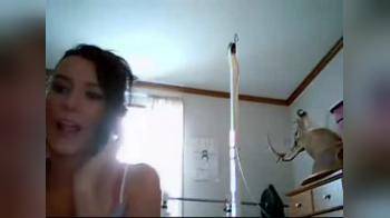 video of Video   College Girl Cums with a Purple Dildo
